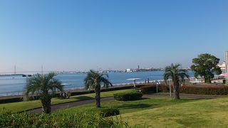 ガーデン埠頭の公園