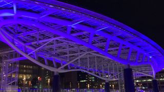 宇宙船のような外観