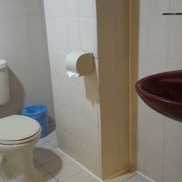 ウオッシュレットは無いですが、”ロール紙”のトイレ。コレ重要