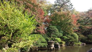 紅葉にはまだ早かったですが、見頃に行きたい素敵な公園