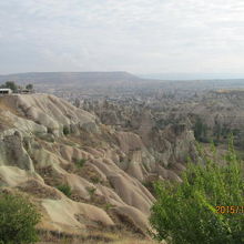 ギョレメの谷の展望台。