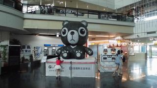 高鐵の駅のすぐ横