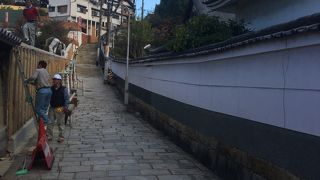 自転車も下りれば大丈夫