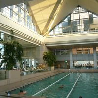 最上階のプール