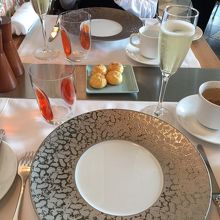 先ずはスパークリングで