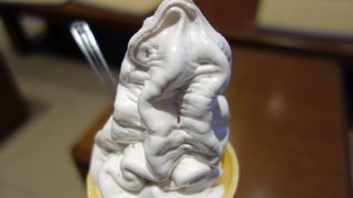 陣太鼓ソフトを食べましょう冬でも