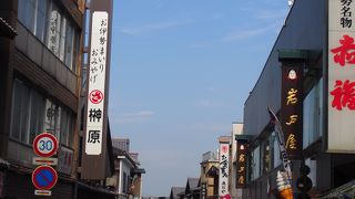 食べ歩きと買い物