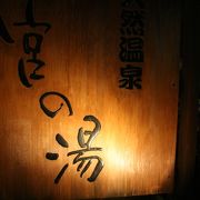 温泉です。