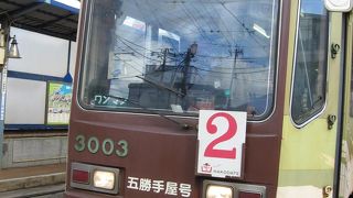 レトロな車両もあります。