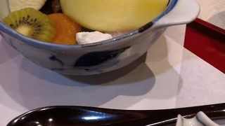 あんみつでホッとひといき