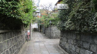 京都で好きな場所。京都駅からＤ１乗り場バス祇園下車です。