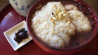 高すぎ。おしるこは絶品。