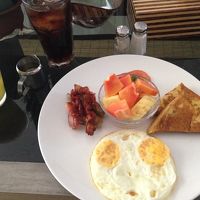 朝食 フレンチトースト これが一番美味しかった