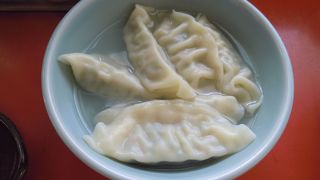 餃子がおいしい