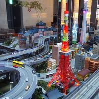 ロビーにはジオラマ