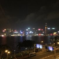 部屋からの眺望（夜）です