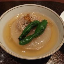 聖護院大根の煮物