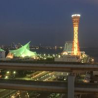 部屋からの夜景が素晴らしい