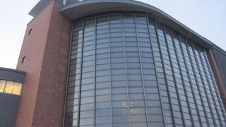 巨大な立佞武多が展示されています