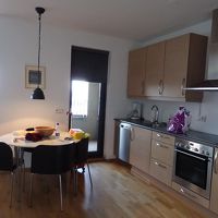 キッチンとダイニングエリア