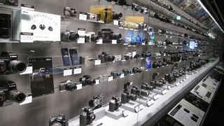 歴代のカメラにあえます。