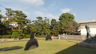 近代的な作品見られます