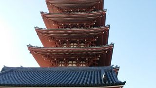 浅草寺の五重塔