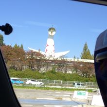 万博公園の太陽の塔　きれいに見えました