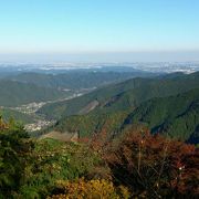 頂上からの眺めが最高