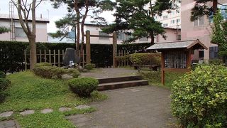 土方歳三最期の地碑でございます