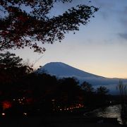 山中湖の紅葉まつり