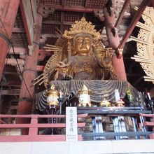 虚空蔵菩薩（重文）　木造で江戸時代の代表的な仏教彫刻