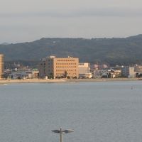 部屋から眺める宍道湖