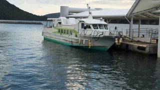 1日4～5便の船浮への足♪