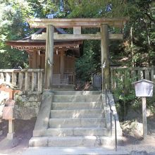 「摂社　出雲建雄神社」です。