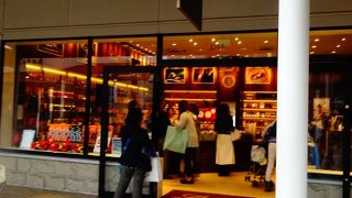 チョコドリンクの販売も