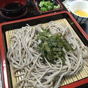 お蕎麦！