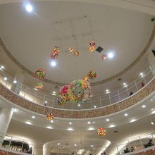 花の広場のオブジェ（ｍｏｒｉ）