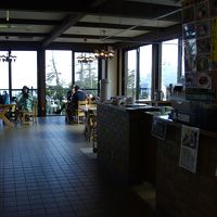 コーヒータイム、外もいい雰囲気です