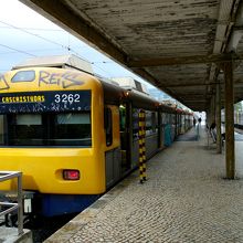 カスカイス→リスボンの電車も周遊範囲内。