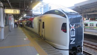 グリーン席は快適