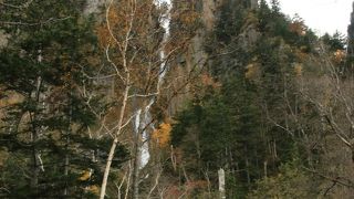 そびえ立つ柱状節理