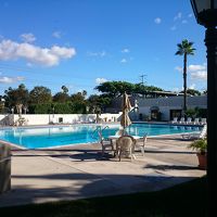 プールも きれいに掃除されていましたが 入る機会はありません