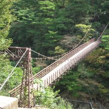 公園から見た滝見橋