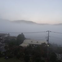 部屋から見える雲海です