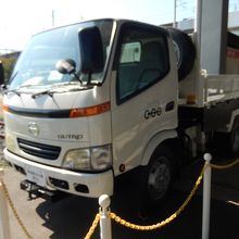 てっぱくひろばに展示されています