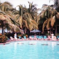 ホテル内のプール