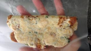 行列のできるいか焼き