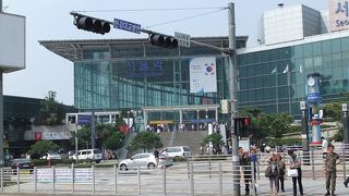 ソウル駅でチェックイン