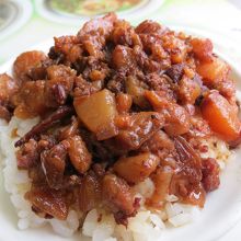 肉燥飯もまた絶品。